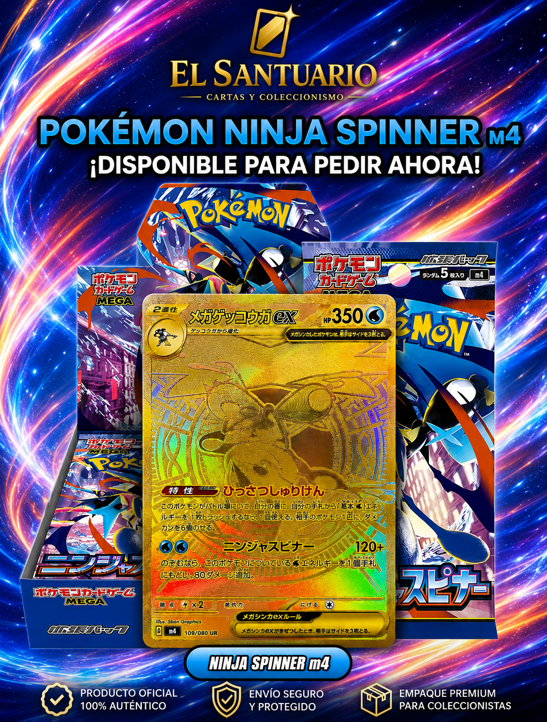 Caja Ninja Spinner - Japonés